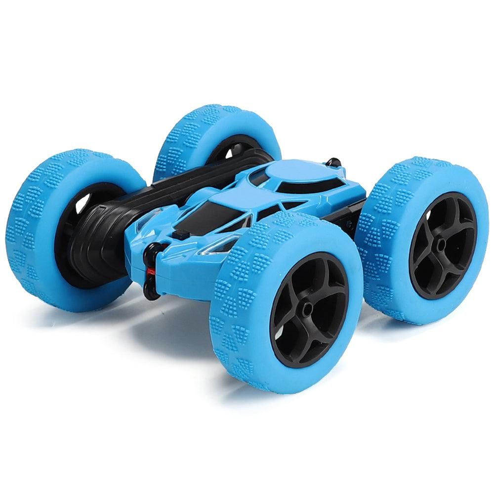 2.4GHz Remote Control Car Toy 4WD Rotating RC Car Toy Blue V1263-JX-7289-3