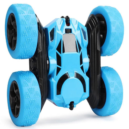 2.4GHz Remote Control Car Toy 4WD Rotating RC Car Toy Blue V1263-JX-7289-3