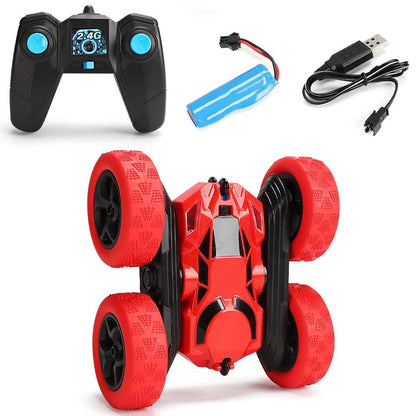 2.4GHz Remote Control Car Toy 4WD Rotating RC Car Toy Blue V1263-JX-7289-3