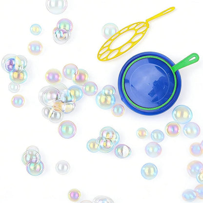 Big Bubble Wands Set - Giant Bubble Kit with Wand Blower and Tray V1263-JX-7294