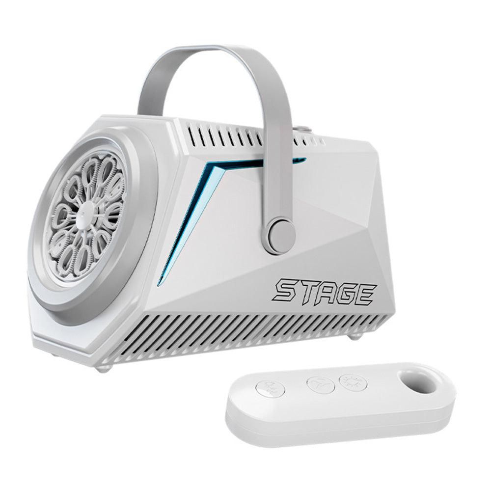 Bubble Machine Automatic Minute Big Bubbles Blower Maker for Outdoor Birthday Parties White V1263-JX-7295-1