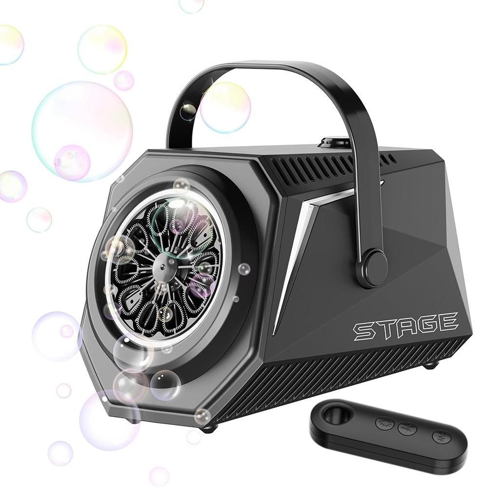 Bubble Machine Automatic Minute Big Bubbles Blower Maker for Outdoor Birthday Parties White V1263-JX-7295-1