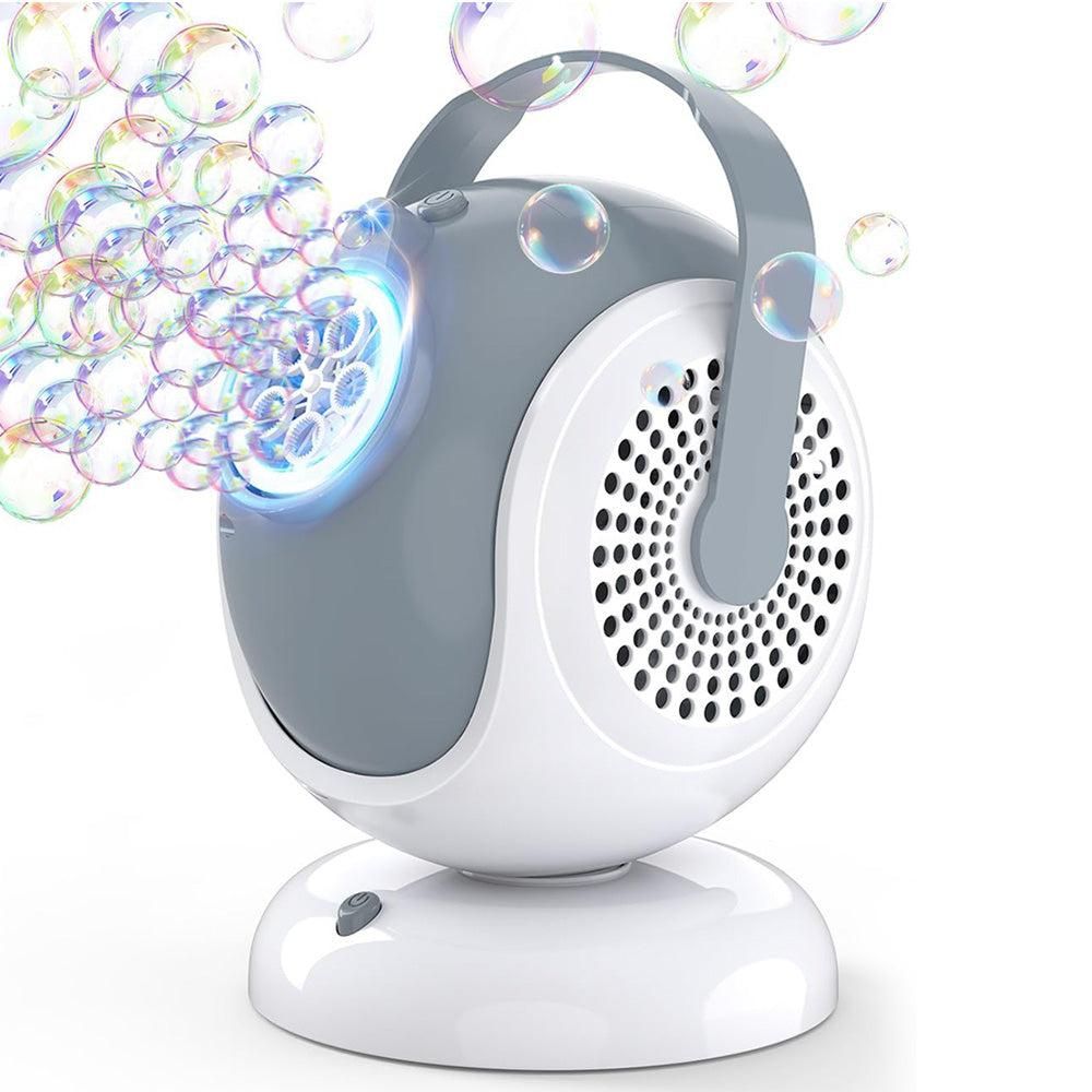 Bubble Machine Automatic Minute Big Bubbles Blower Maker for Outdoor Birthday Parties White V1263-JX-7295-1