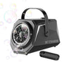 Bubble Machine Automatic Minute Big Bubbles Blower Maker for Outdoor Birthday Parties Black V1263-JX-7295-2