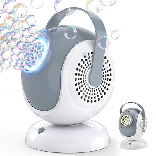 Automatic Bubble Machine Rotating Bubbles Blower Toy V1263-JX-7296