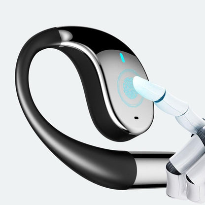 115-Language Wireless AI Translator Headphone Bluetooth Earbuds with Charging Case Black V1263-JX-7298-2