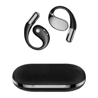 115-Language Wireless AI Translator Headphone Bluetooth Earbuds with Charging Case Black V1263-JX-7298-2