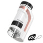 50X-300X Handheld Microscope with LED Lights Portable Pocket Zoom Pink V1263-JX-7304-3