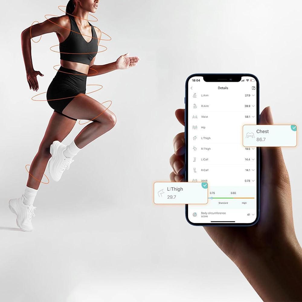 Bluetooth Body Measuring Tape Smart Fitness Equipment with App V1263-JX-7305