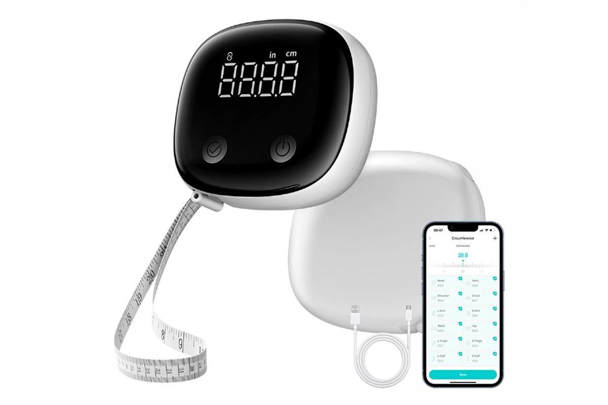 Bluetooth Body Measuring Tape Smart Fitness Equipment with App V1263-JX-7305