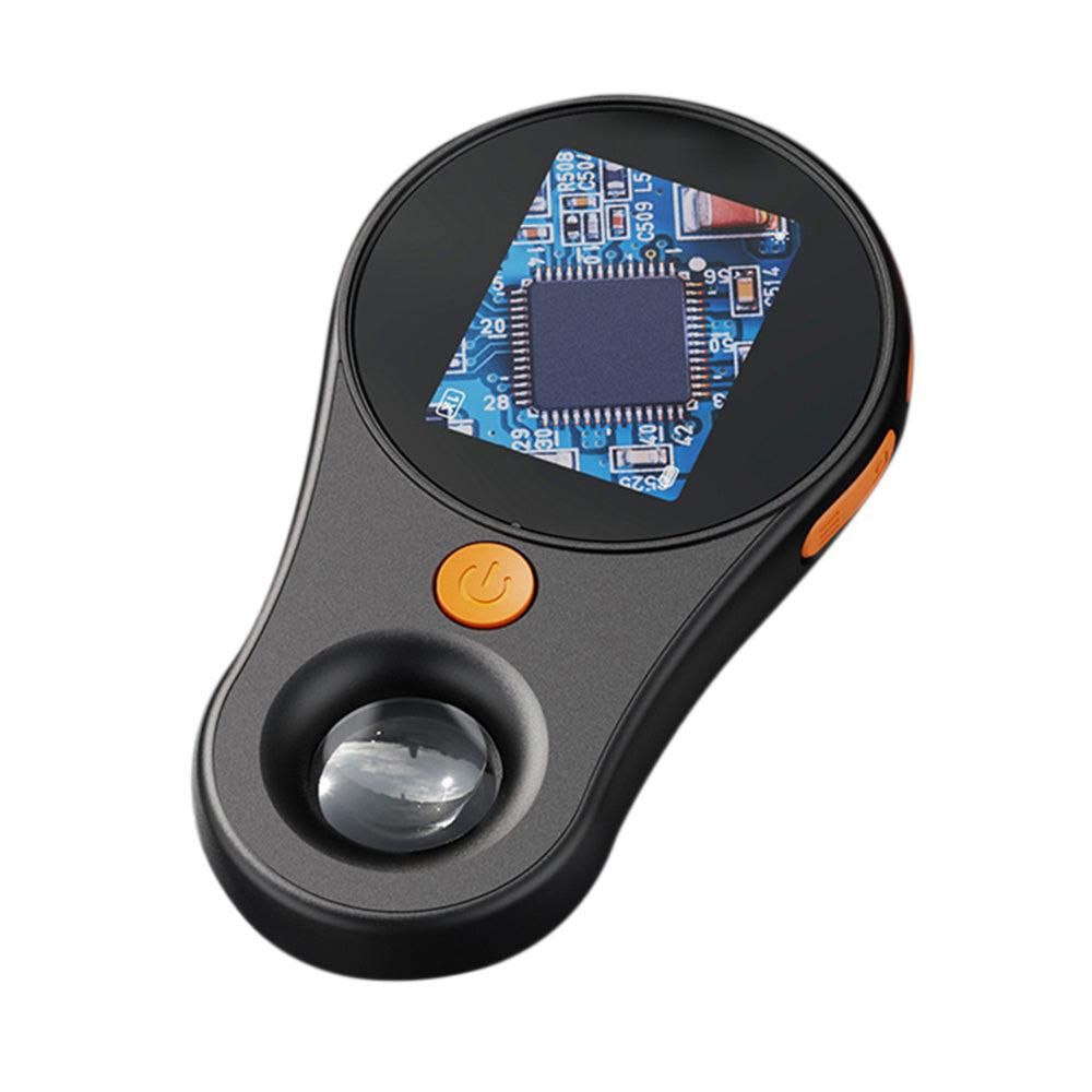 Handheld Macro Digital Microscope Fixed Focus Portable 500X Magnifying Glass Compatible with Windows/Mac OS V1263-JX-7306-1