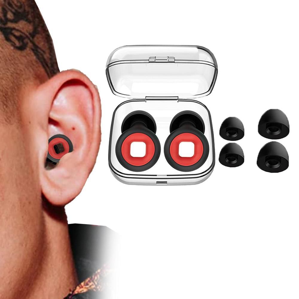 Reusable Hoop Noise Reduction Earplugs Blue V1263-JX-7311-2