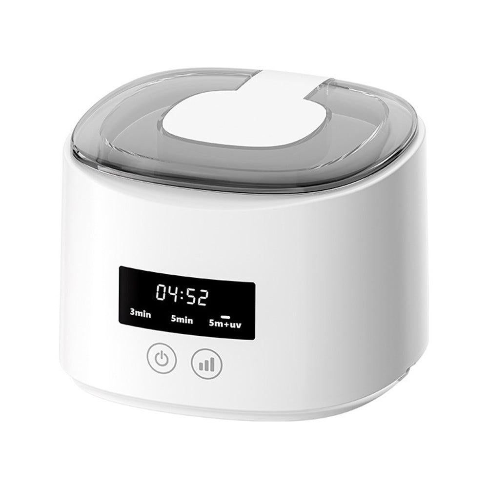 Ultrasonic Retainer Cleaner Dental Cleaning Machine White V1263-JX-7312-1