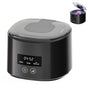 Ultrasonic Retainer Cleaner Dental Cleaning Machine Black V1263-JX-7312-2