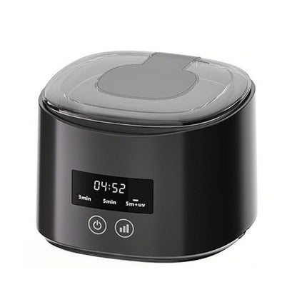Ultrasonic Retainer Cleaner Dental Cleaning Machine Black V1263-JX-7312-2