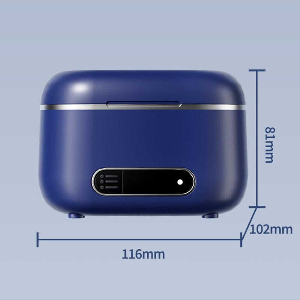 Upgraded Retainer Cleaner Machine for Braces Aligner Toothbrush Jewelry Blue V1263-JX-7314-2