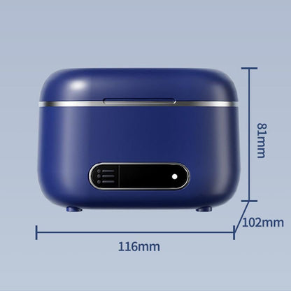 Upgraded Retainer Cleaner Machine for Braces Aligner Toothbrush Jewelry Blue V1263-JX-7314-2