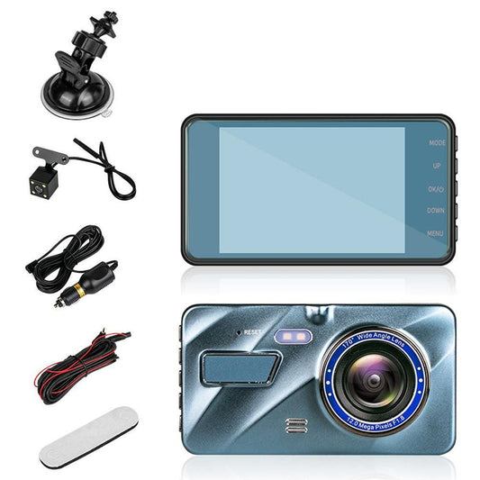 1080P Touch Screen Car Dash Camera Video DVR Recorder Front and Rear Night Vision Car Driving Recorder Cam V1263-JX-7315