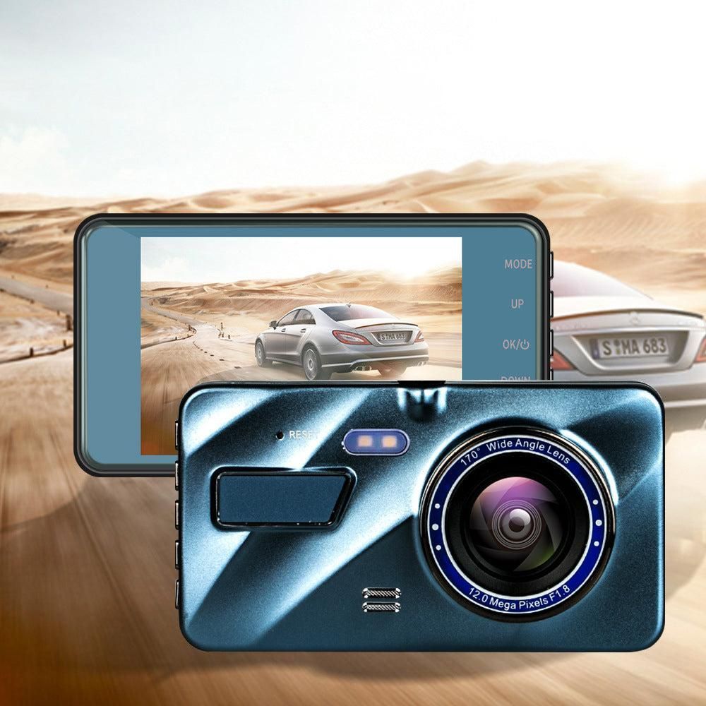 1080P Touch Screen Car Dash Camera Video DVR Recorder Front and Rear Night Vision Car Driving Recorder Cam V1263-JX-7315