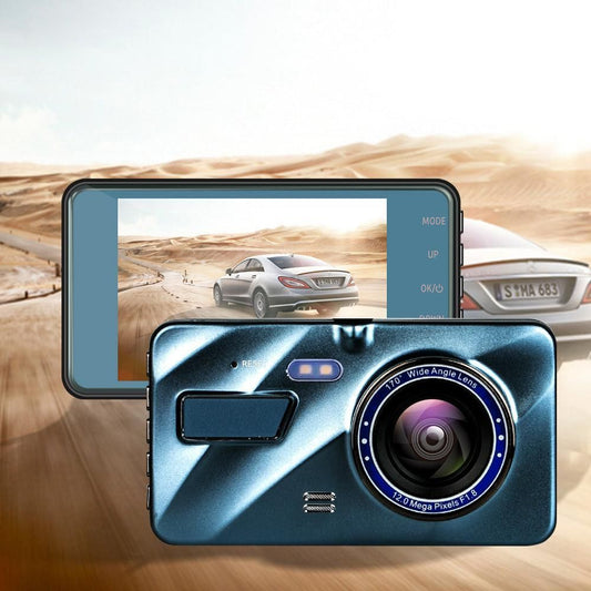 1080P Touch Screen Car Dash Camera Video DVR Recorder Front and Rear Night Vision Car Driving Recorder Cam V1263-JX-7315