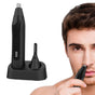 2-in-1 Electric Nose Hair Trimmer For Men Replaceable Eyebrow Body Hair Clipper V1263-JX-7318
