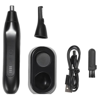 2-in-1 Electric Nose Hair Trimmer For Men Replaceable Eyebrow Body Hair Clipper V1263-JX-7318