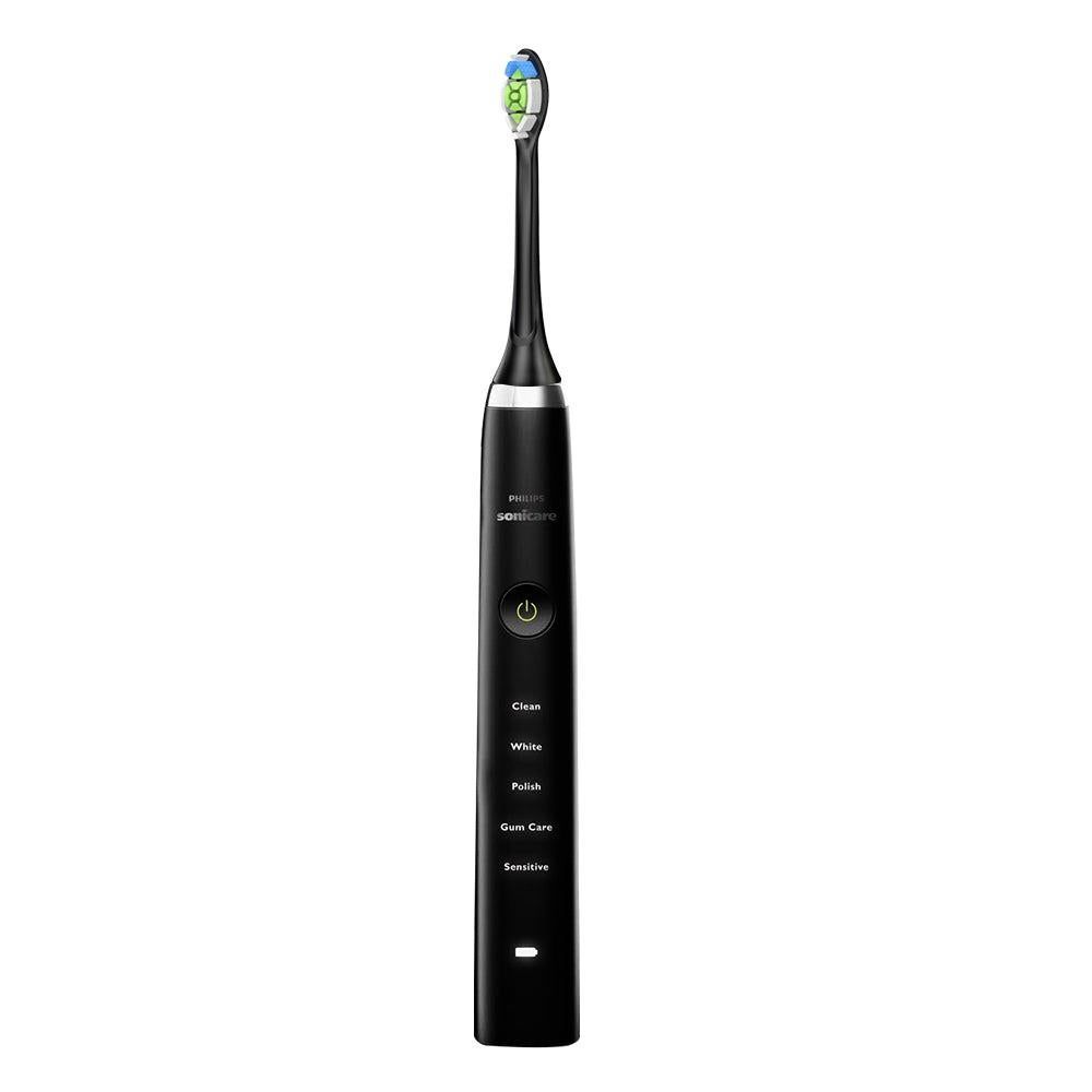 4Pcs Electric Toothbrush Replacement Heads Compatible with Philips HX3/HX6/HX9 Series Black V1263-JX-7321-1