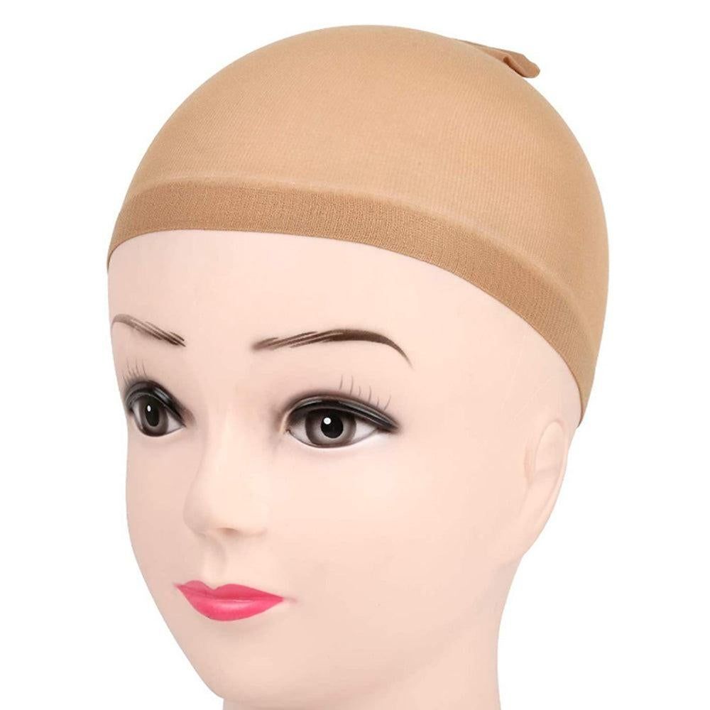 8Pcs Stocking Wig Caps Stretchy Nylon Hair Net for Women Nude V1263-JX-7322-1