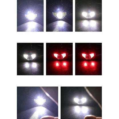 Motion Sensor LED Headlamp Rechargeable Flashlight for Camping Running Fishing Cycling V1263-JX-7325