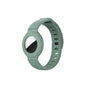 Silicone Airtag Wristband Green V1263-JX-7331-3
