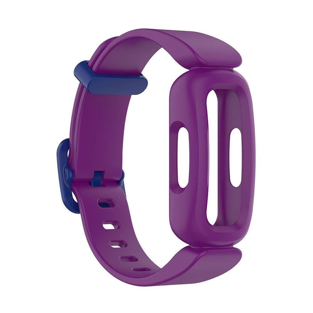 2Pcs For Fitbit Ace 3 Replacement Wristband Silicone Watch Straps Purple V1263-JX-7333-1