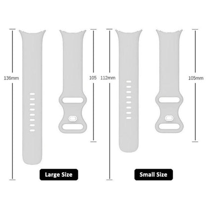 For Google Pixel Watch 1 / 2 Soft Replacement Strap Silicone Sport Watch Band White - L V1263-JX-7338-2