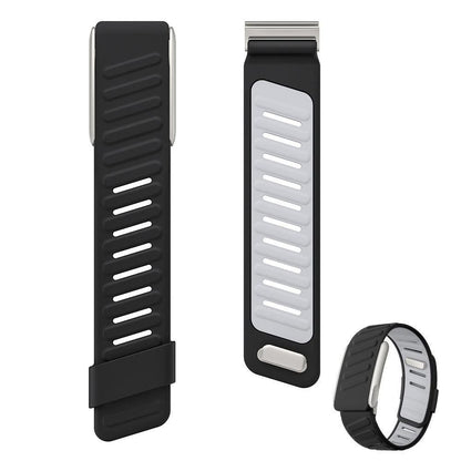 Silicone Sport Band for Whoop 5.0 Waterproof Replacement Wrist Strap Black V1263-JX-7342-1