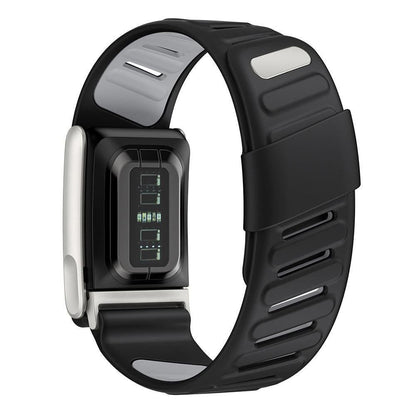 Silicone Sport Band for Whoop 5.0 Waterproof Replacement Wrist Strap Black V1263-JX-7342-1