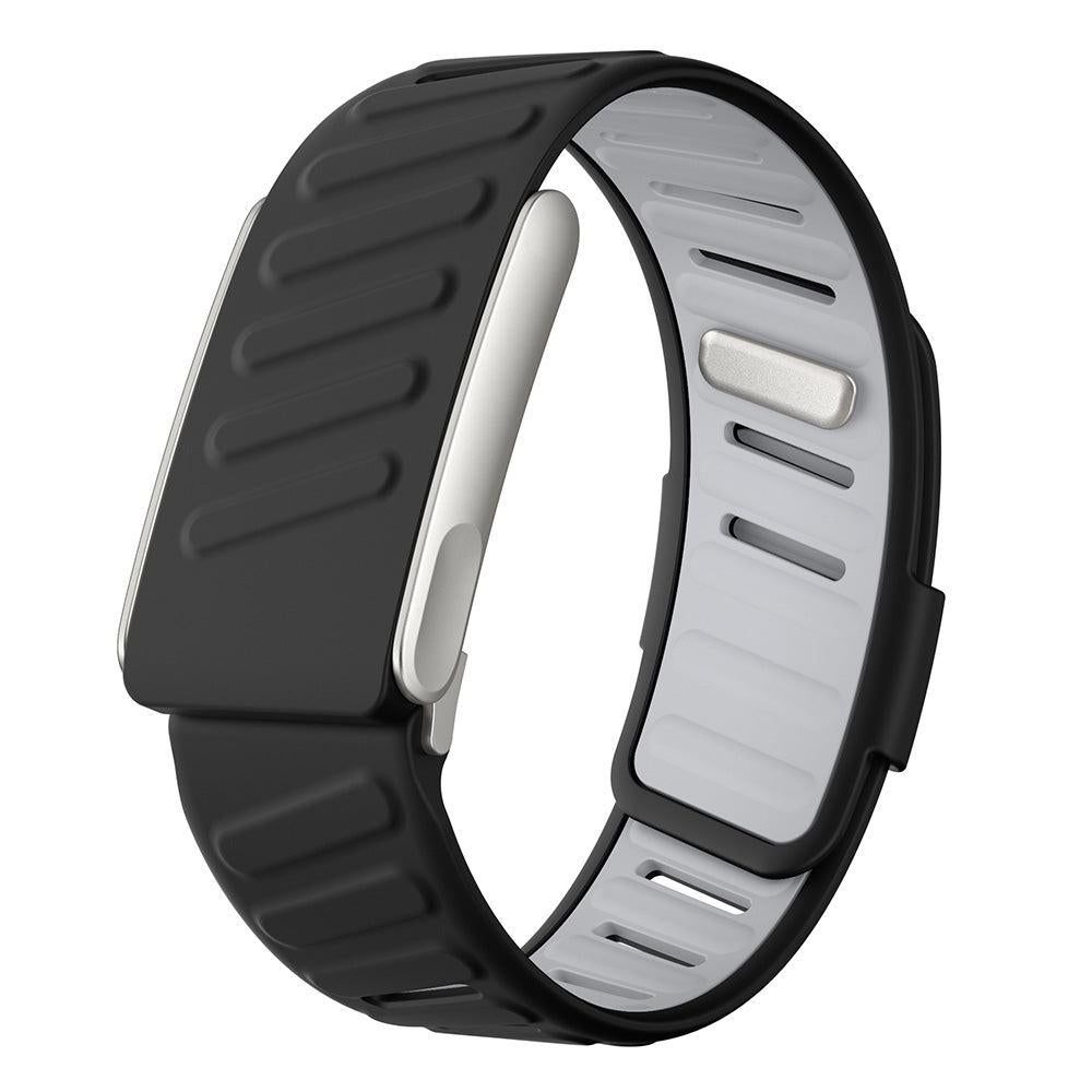 Silicone Sport Band for Whoop 5.0 Waterproof Replacement Wrist Strap Black V1263-JX-7342-1
