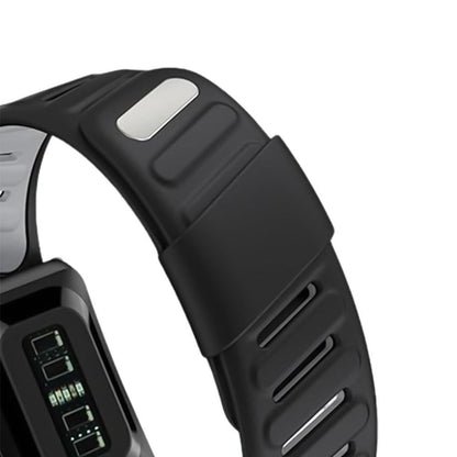 Silicone Sport Band for Whoop 5.0 Waterproof Replacement Wrist Strap Black V1263-JX-7342-1