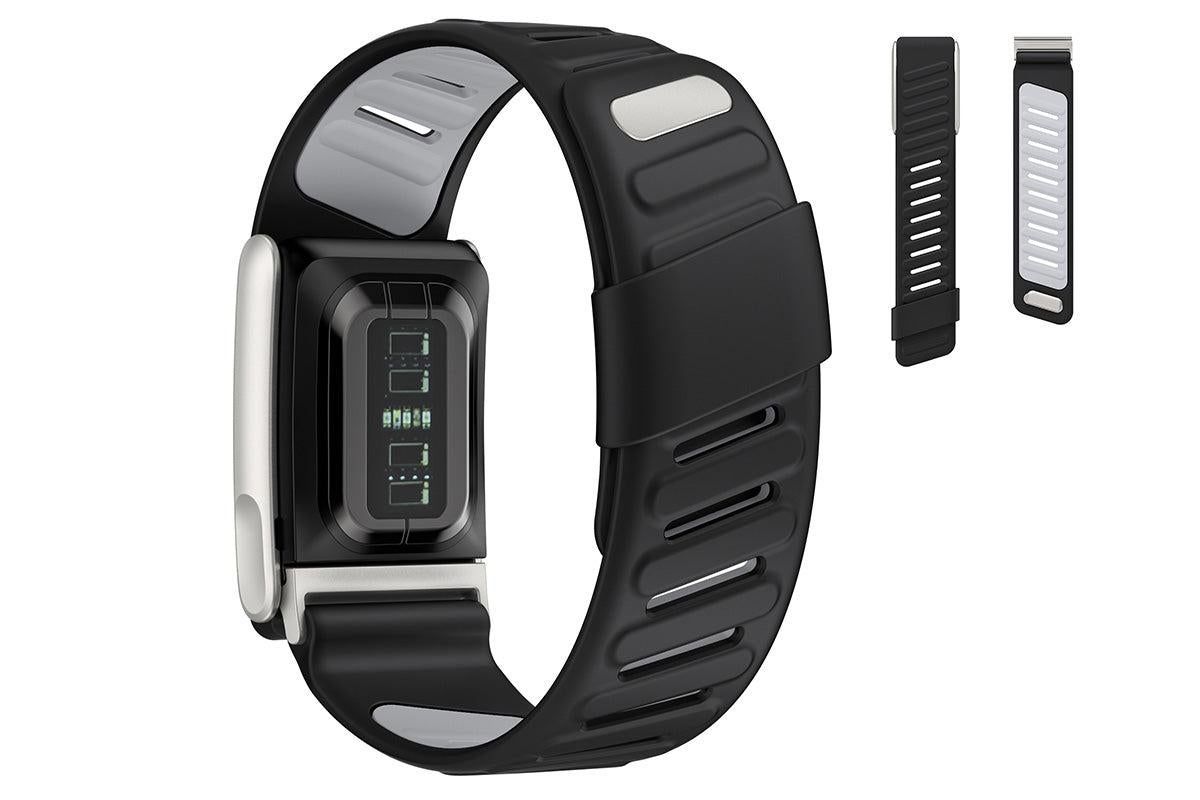 Silicone Sport Band for Whoop 5.0 Waterproof Replacement Wrist Strap Black V1263-JX-7342-1
