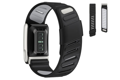 Silicone Sport Band for Whoop 5.0 Waterproof Replacement Wrist Strap Black V1263-JX-7342-1