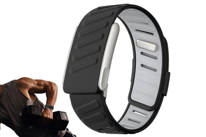 Silicone Sport Band for Whoop 5.0 Waterproof Replacement Wrist Strap Black V1263-JX-7342-1