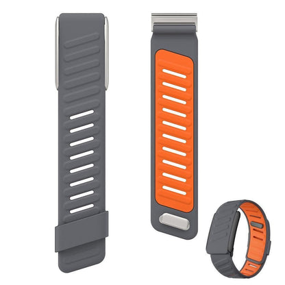 Silicone Sport Band for Whoop 5.0 Waterproof Replacement Wrist Strap Dark Grey V1263-JX-7342-2