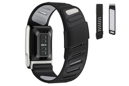 Silicone Sport Band for Whoop 5.0 Waterproof Replacement Wrist Strap Dark Grey V1263-JX-7342-2
