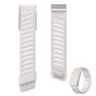Silicone Sport Band for Whoop 5.0 Waterproof Replacement Wrist Strap White V1263-JX-7342-3
