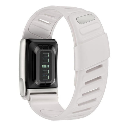 Silicone Sport Band for Whoop 5.0 Waterproof Replacement Wrist Strap White V1263-JX-7342-3
