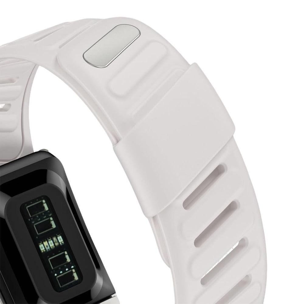 Silicone Sport Band for Whoop 5.0 Waterproof Replacement Wrist Strap White V1263-JX-7342-3