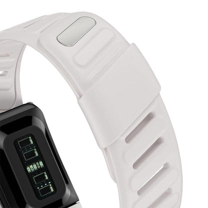 Silicone Sport Band for Whoop 5.0 Waterproof Replacement Wrist Strap White V1263-JX-7342-3