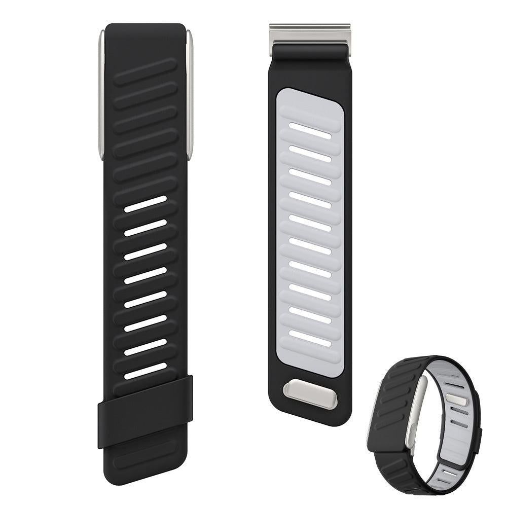 Silicone Sport Band for Whoop 5.0 Waterproof Replacement Wrist Strap White V1263-JX-7342-3