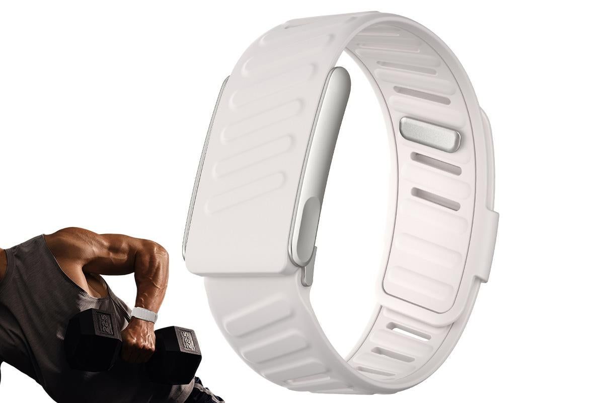 Silicone Sport Band for Whoop 5.0 Waterproof Replacement Wrist Strap White V1263-JX-7342-3
