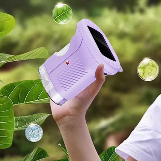 1000X Handheld Microscope - 1080P Mini Pocket Digital Microscope Purple V1263-JX-7343-2