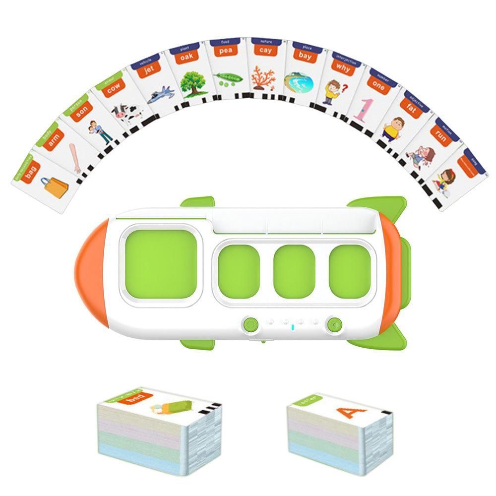162PCS Phonics Learning Toy Set - Flash Cards Speak & Spell Montessori Educational Game V1263-JX-7344