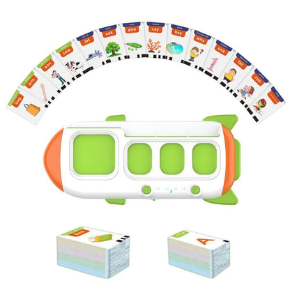 162PCS Phonics Learning Toy Set - Flash Cards Speak & Spell Montessori Educational Game V1263-JX-7344